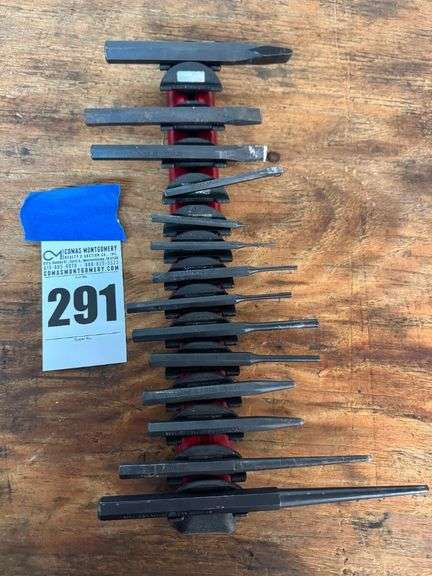 Lot of Assorted Punches and Chisels image