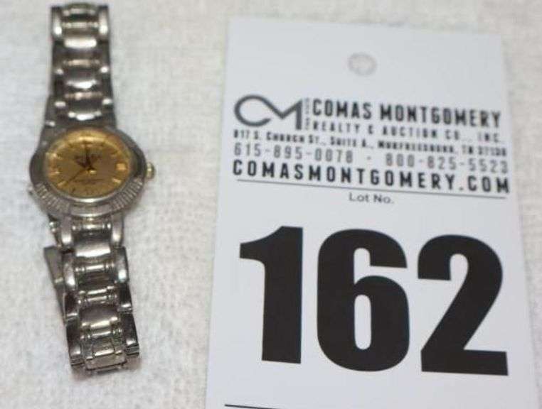 Vintage Rolex Replica Ladies Silver Metal Band image