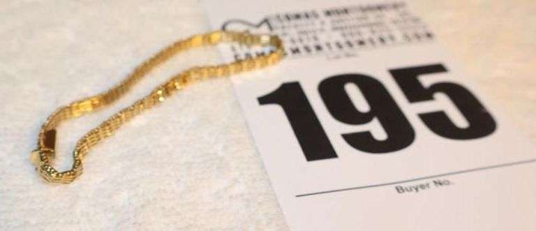 14K Gold Bracelet image