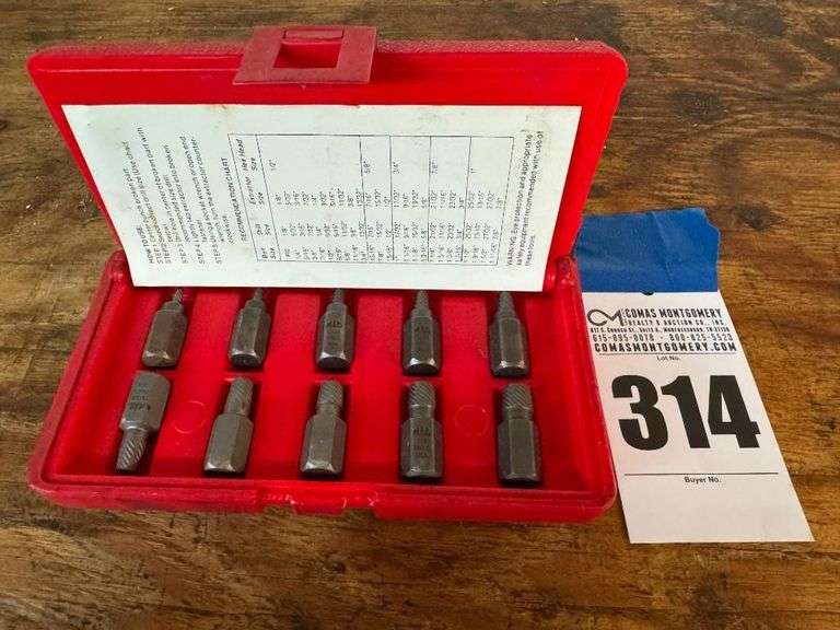 MAC Tools 10 Piece Screw Extractor Set image
