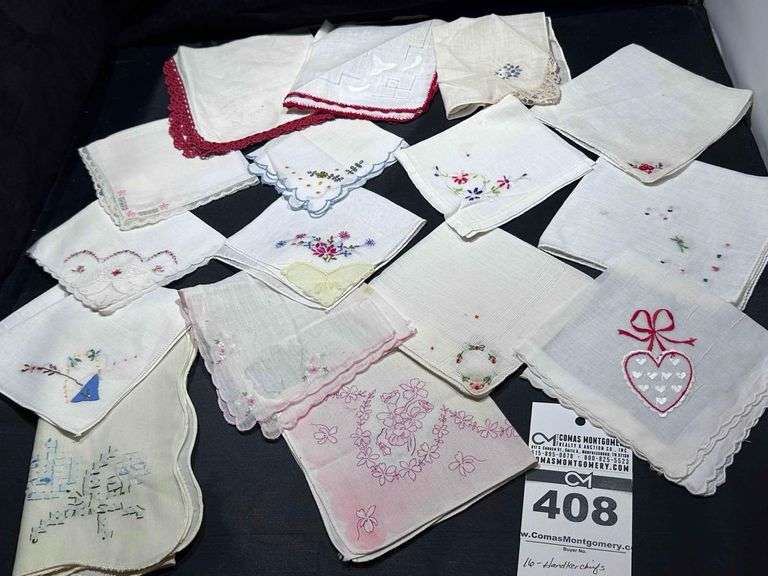 Embroidered Handkerchiefs image