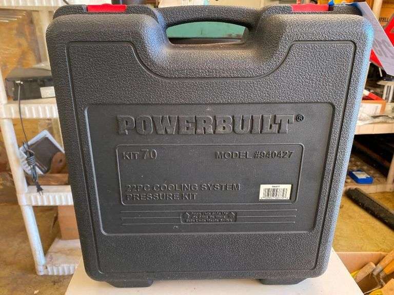 Powerbuilt 22PC Cooling System Pressure Test Kit #940427 image