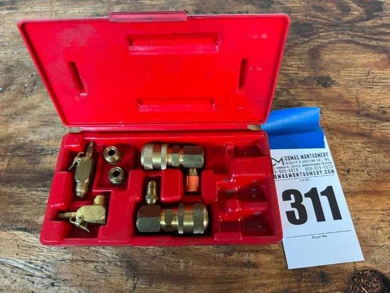 Blue-Point Air Conditioning Adaptor Set in Case image