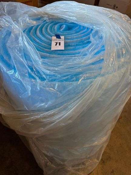 Large Roll of Blue Filter Material image