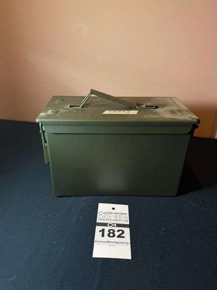 Green Metal Ammo Box image