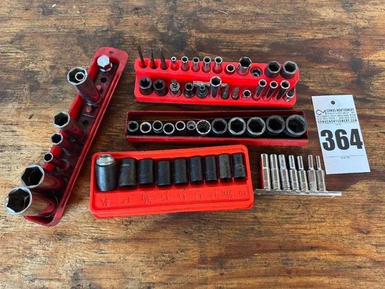 Assorted Socket and Bit Set - Mac, Snap-On, Power Torque, Blue-Point image