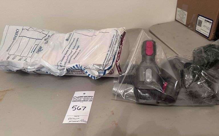 Sebo Vacuum Bags (10) and attachments image