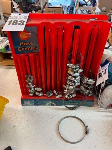 Koehler Enterprises Hose Clamp Assortment and Hardware Organizer image