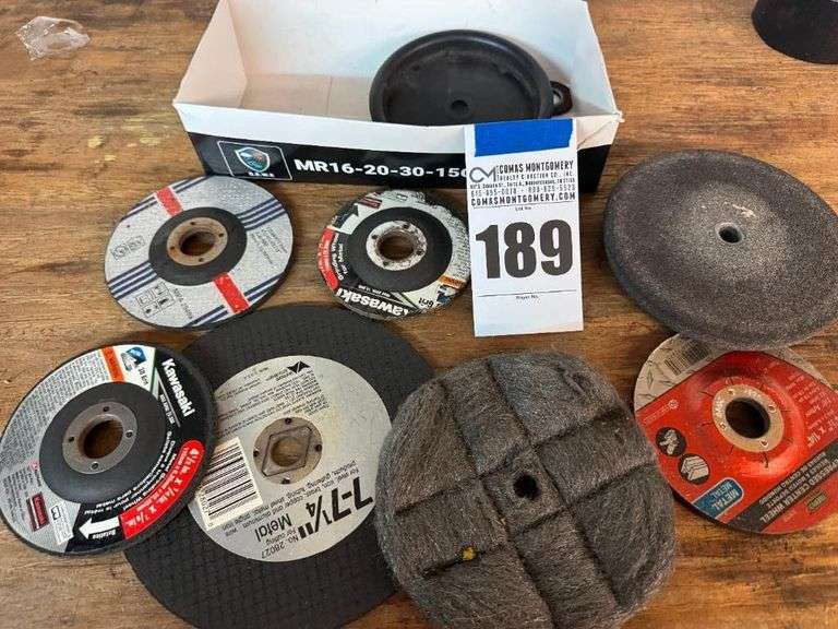Assorted Grinding and Cutting Wheels - Lot of 8 image