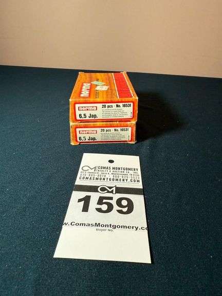 Two Boxes of Norma 6.5 Jap Cartridges - Lot 159 image
