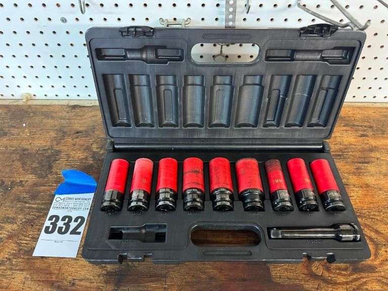 MAC Tools 1/2" Drive Impact Socket Set, VPT266 image