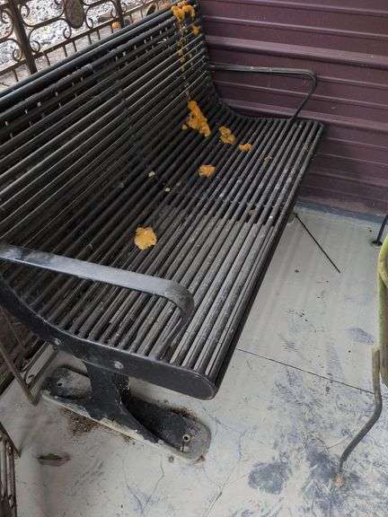 Steel Bench. Very Heavy image