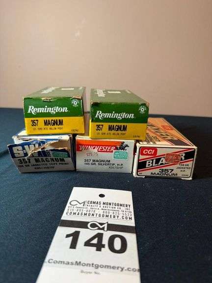 Lot of .357 Magnum Ammunition - Remington, Winchester, CCI, S&W image