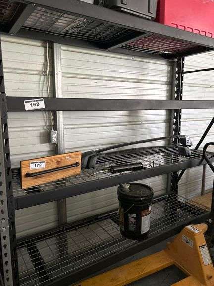 28.5” x 84”x84” Tall Tote Shelving Unit- Contents Not Included image