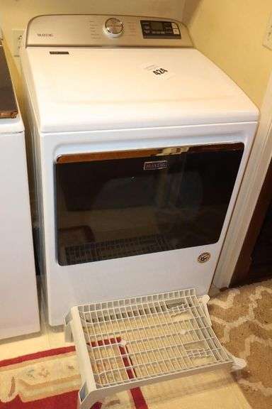 Maytag Extra Power Dryer (41"x26.5"x27.5") & Drying Rack image