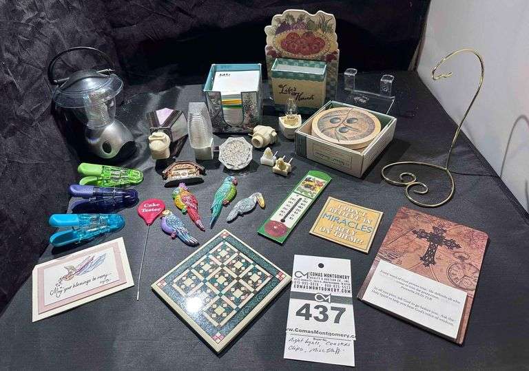 Misc Lot, Coasters, Magnets, Inspirstional Quotes, Nightlights image