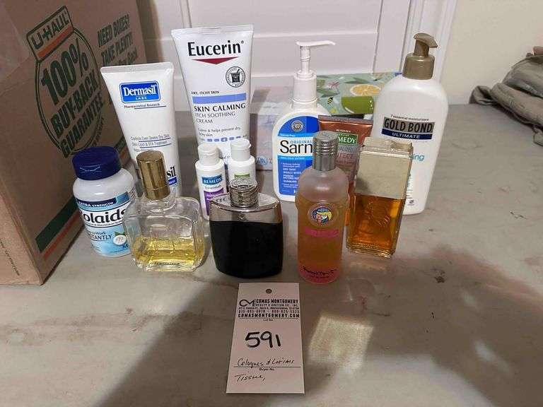 Skin Lotion, Paul Sabastin Cologne, Montblanc Cologne, White Shoulders, Tissues, image