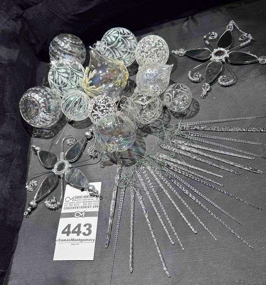 Christmas Ornaments - Crystal, Glass, & Mirrors image