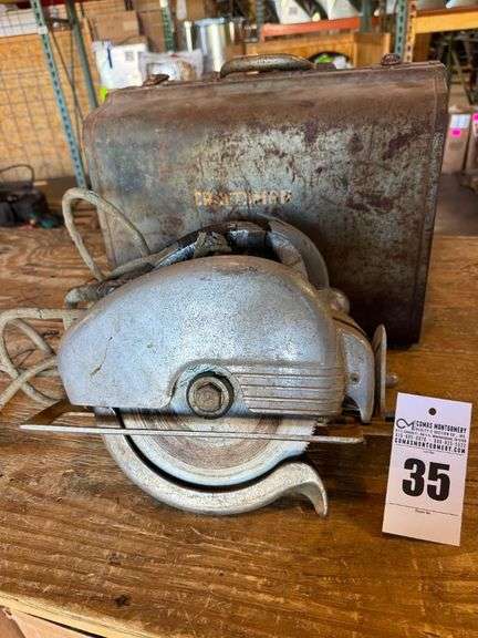 Craftsman 8-inch Electric Hand Saw with Case image