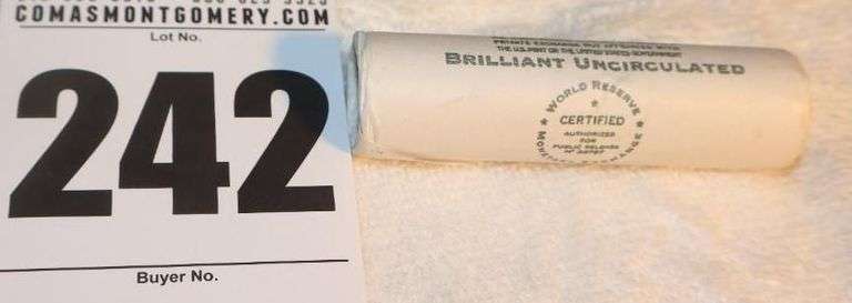 Roll of Uncirculated 2005 Nickle World Reserved Certificated image