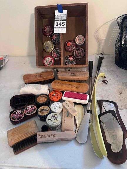 Vintage / Antique Shoe Shining Supplies image