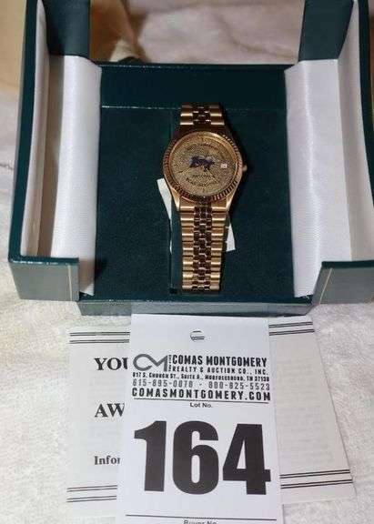 Citizen MTSU Baseball 2003 Sunbelt Tournament Champ NCAA Baseball Regionals Collector Watch in Case image