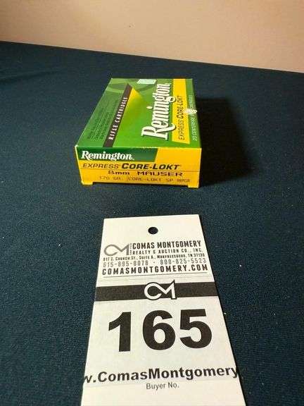 Remington Express Core-Lokt 8mm Mauser Rifle Cartridges image
