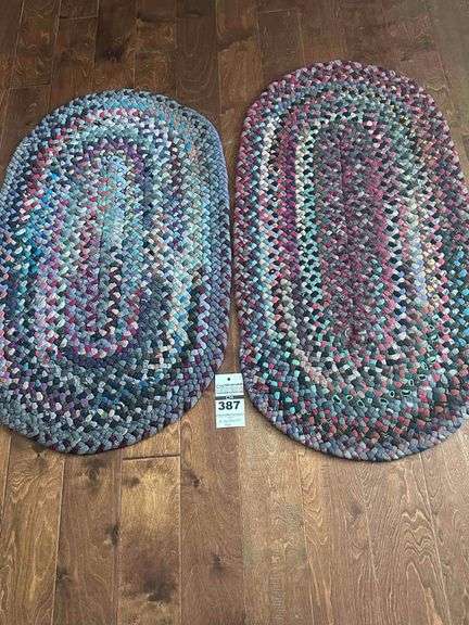 Vintage/Antique - 2 - Braided Oval Rugs image