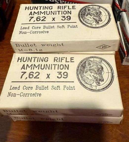 7.62 x 39 Hunting Rifle Ammunition image