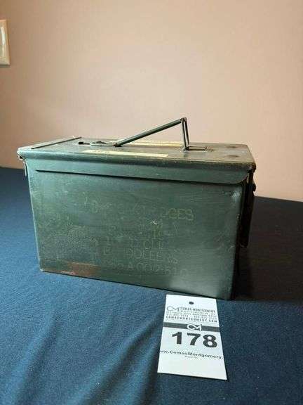 Military Metal Ammunition Box image