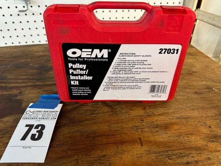 OEM Pulley Puller/Installer Kit 27031 image
