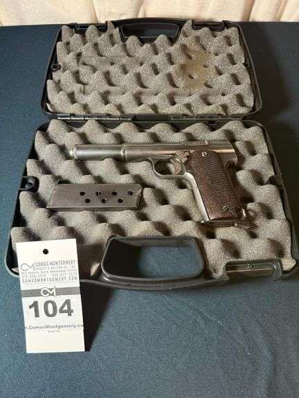 Spanish Unceta Y Compania Guernica Espana 9mm & 38 Pistol image