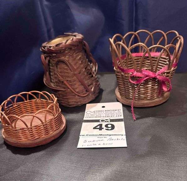 3 - Smaller Woven Baskets image