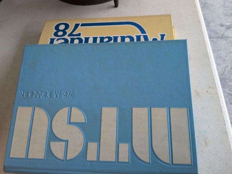 2 MTSU Year Books 1976, 1978 image