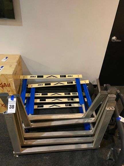 Lot of Gill Track and Field Hurdles image
