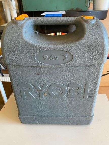 Ryobi 9.6V Cordless Drill and Bit Set- Missing Battery image