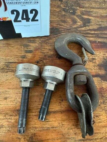 Snap-On CJ124 & CJ117A Lifting Tools and Swivel Hook image