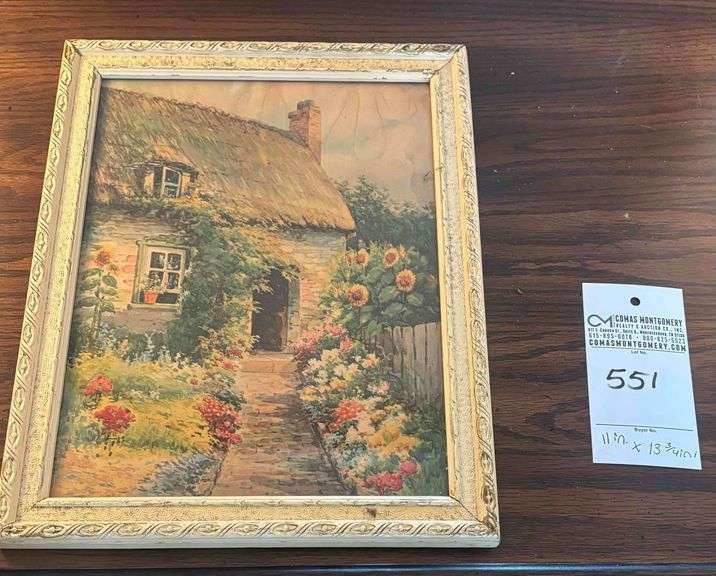 Picture - Antique English Cottage image