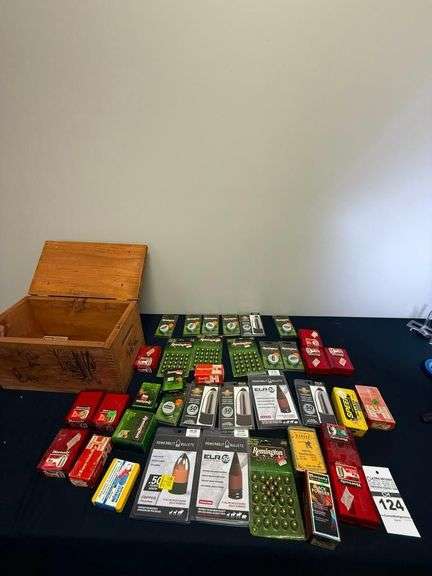 Mixed Lot of  Black Powder Ammunition, Bullets, and Percussion Caps image