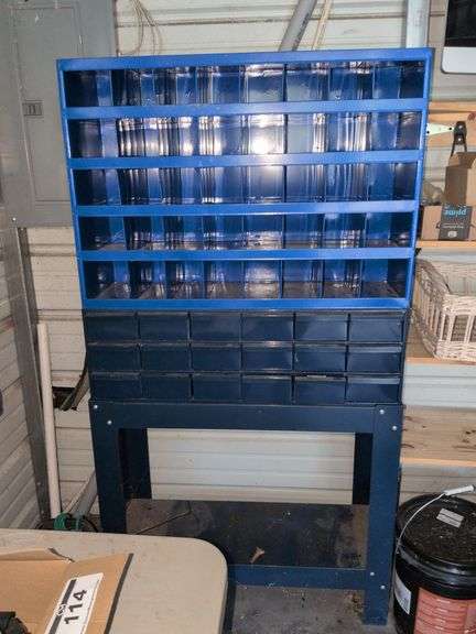 Metal Bolt Bin, 3 Sections image