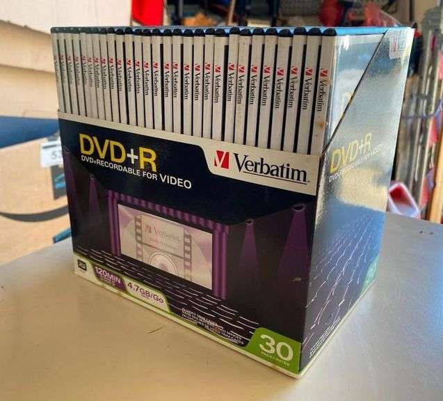 Verbatim DVD+R Recordable for Video Discs - 30 Pack image