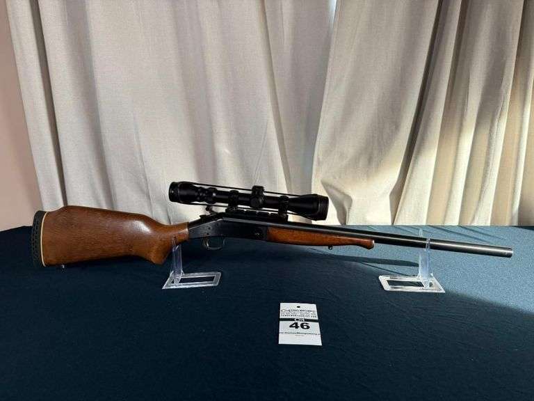 New England Firearms Handi Rifle SB2 .243 Win with Simmons Scope image