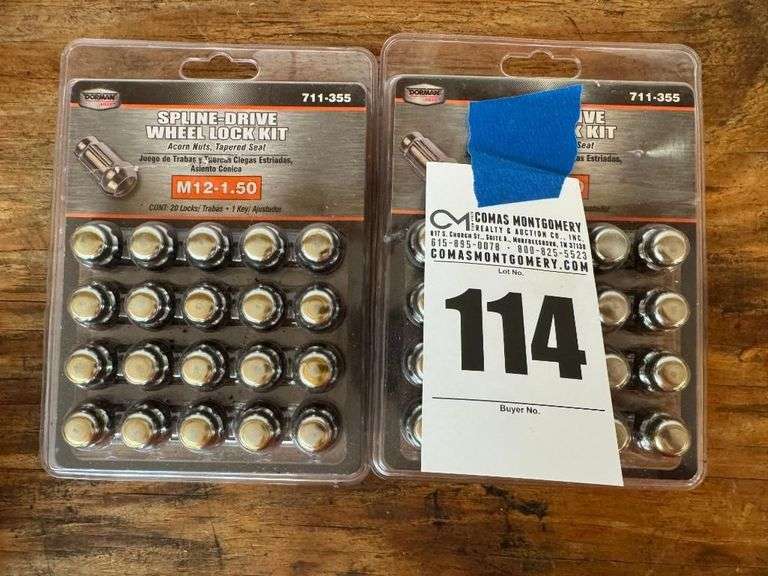 Dorman Spline Drive Wheel Lock Kit M12-1.50 image