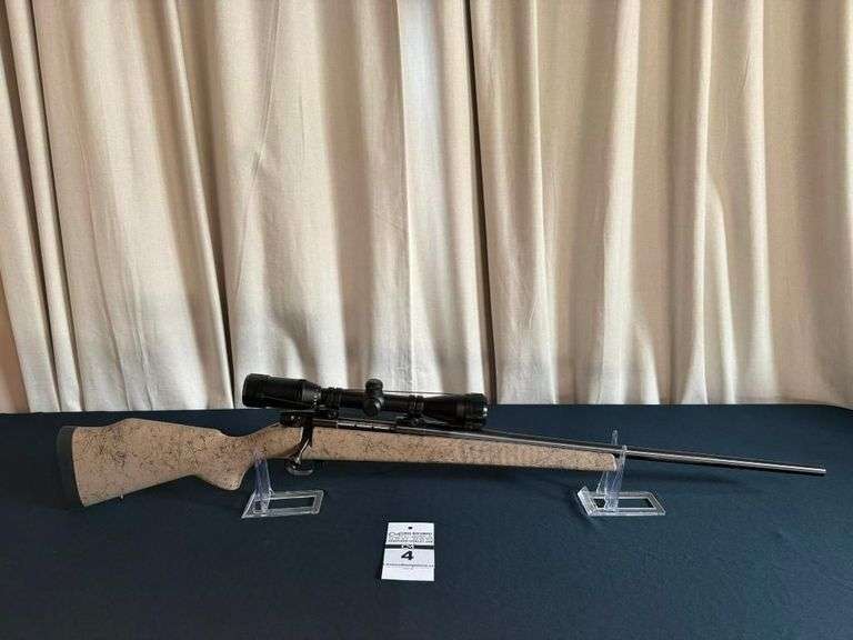 Weatherby Vanguard Rifle - 7mm Rem Mag with Pentax GameSeeker 4-12x40 Scope image