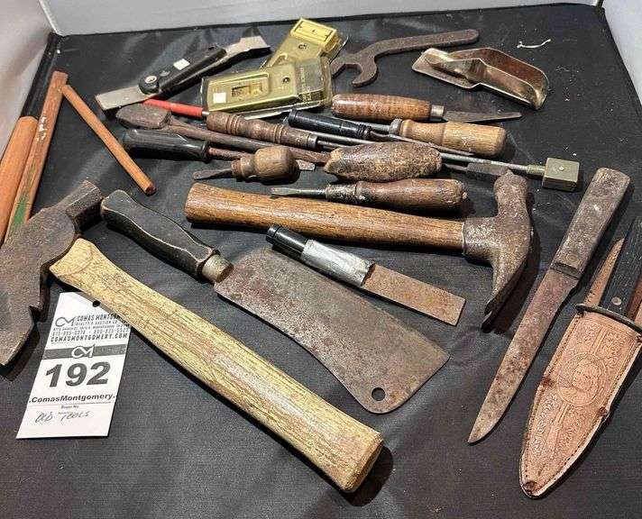 Misc Lot of Old Tools image