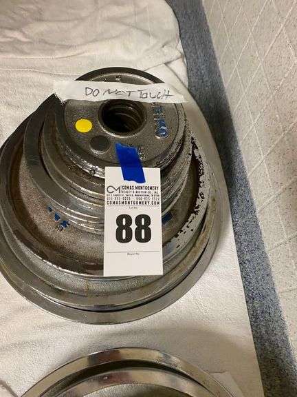 Eleiko Weight Plates Set - 2.5, 5, 10, 25, 35, 45 LB Plates image