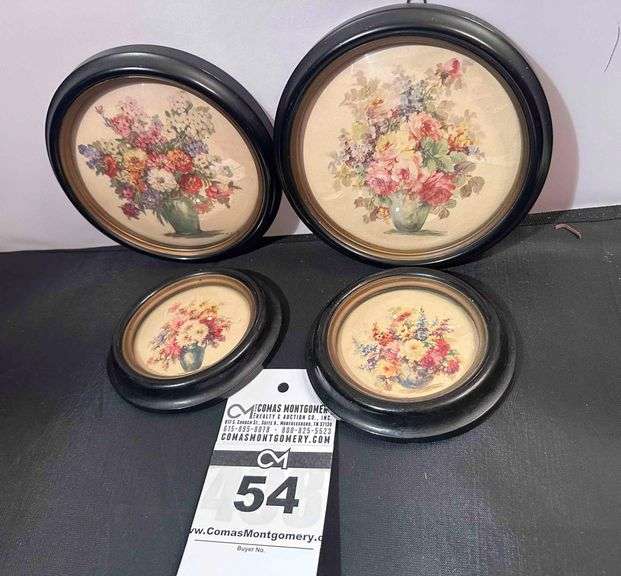4 - Frames Curved Round Front Florals image