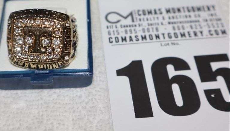UT - University of TN 1998 National Championship Collector Ring - Size 11.5 image