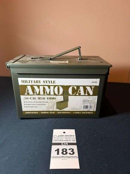 Military Style Ammo Can - .50 Cal M2A1 image