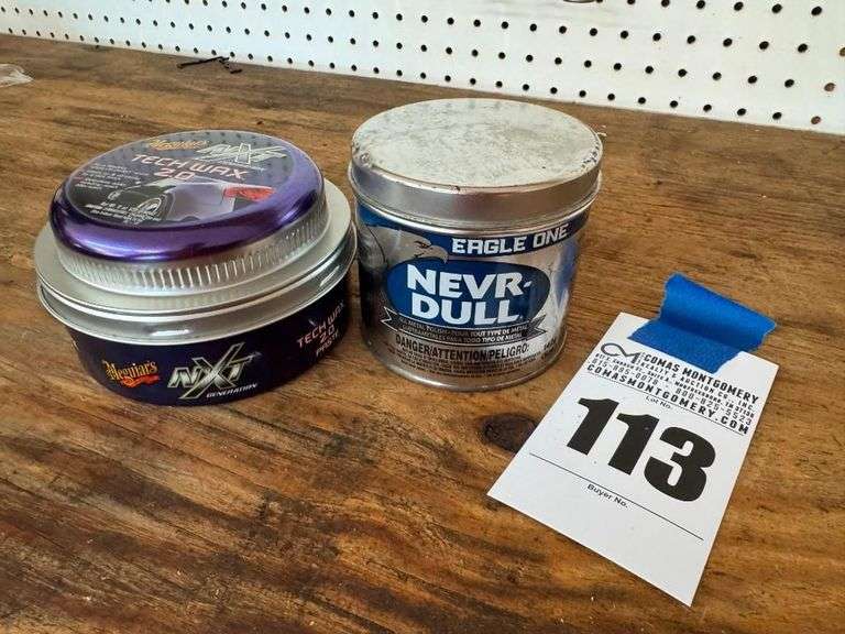 Meguiar's NXT Generation Tech Wax 2.0 and Eagle One Nevr-Dull Metal Polish image